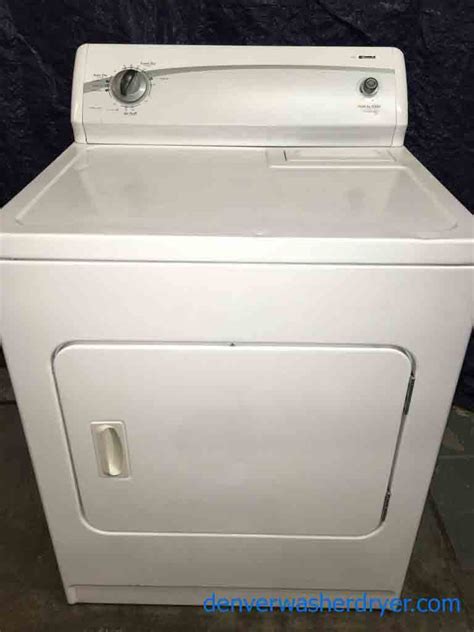 3-Cubic-Foot Stackable Electric Dryer. . Kenmore 400 dryer